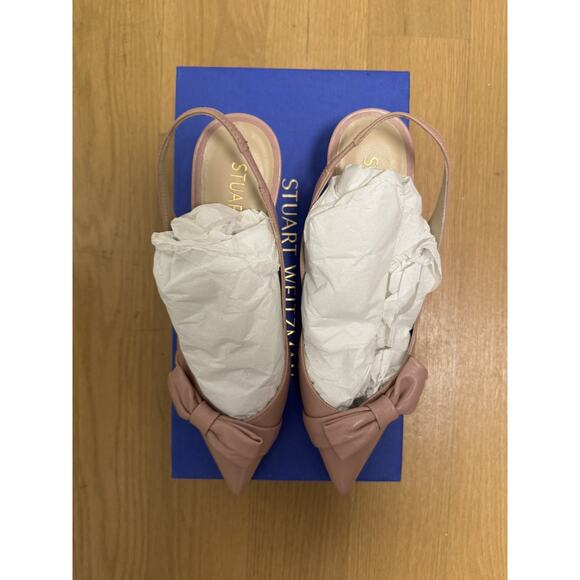 Stuart Weitzman Sofia Slingback in Clay Size 7.5 NWT MSRP: $495 - Picture 2 of 7